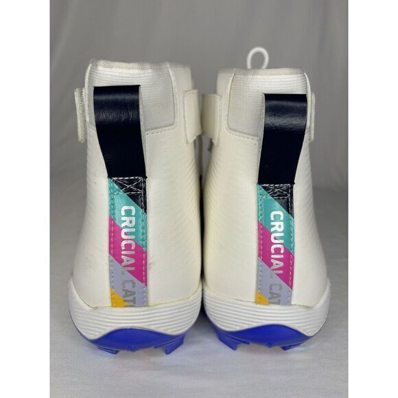 Under Armour NFL Crucial Catch Cancer‎ Awareness Cleats 3022445-101 Sz 16